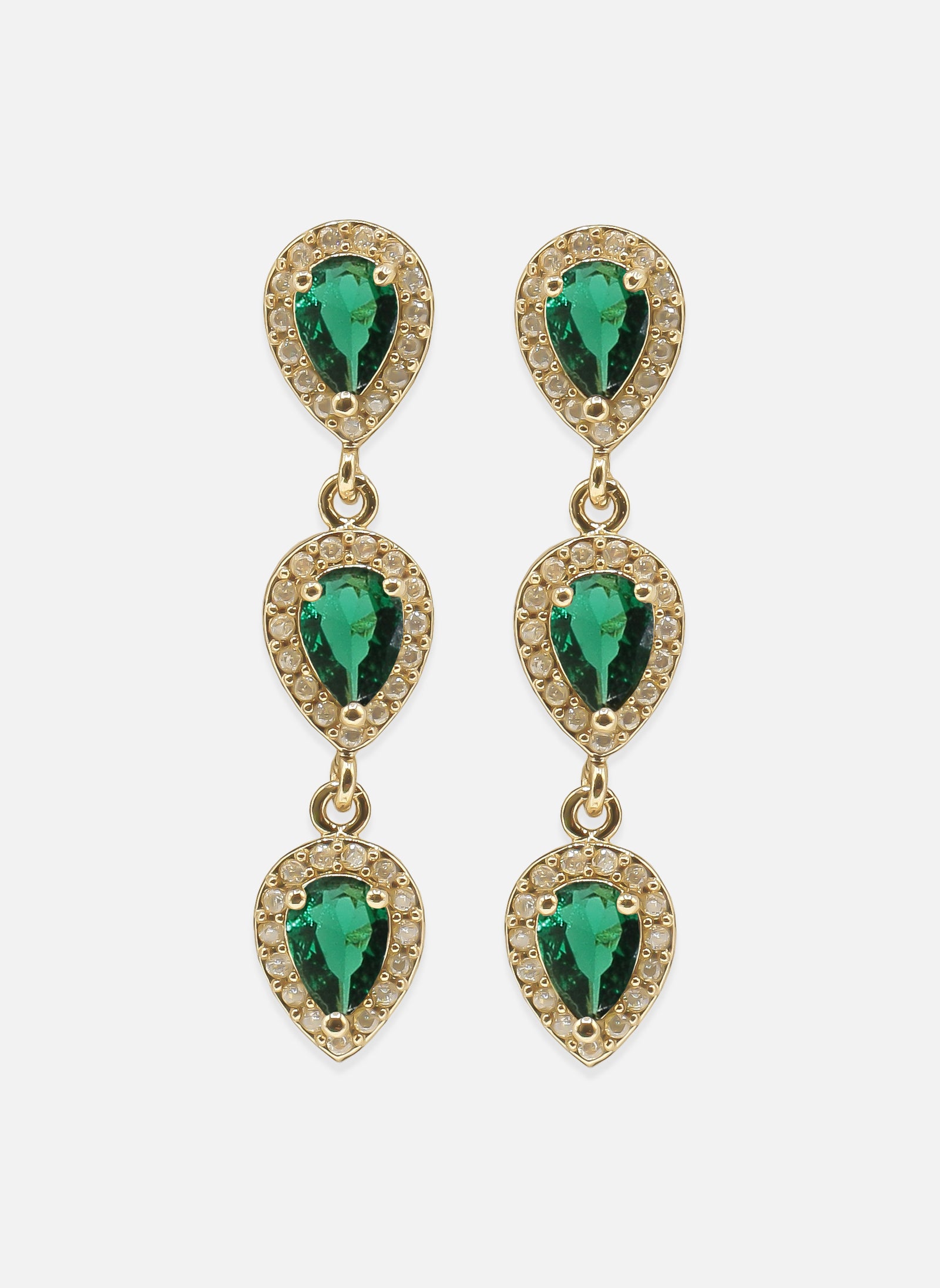 Boucles d'oreilles pendantes Magdalena