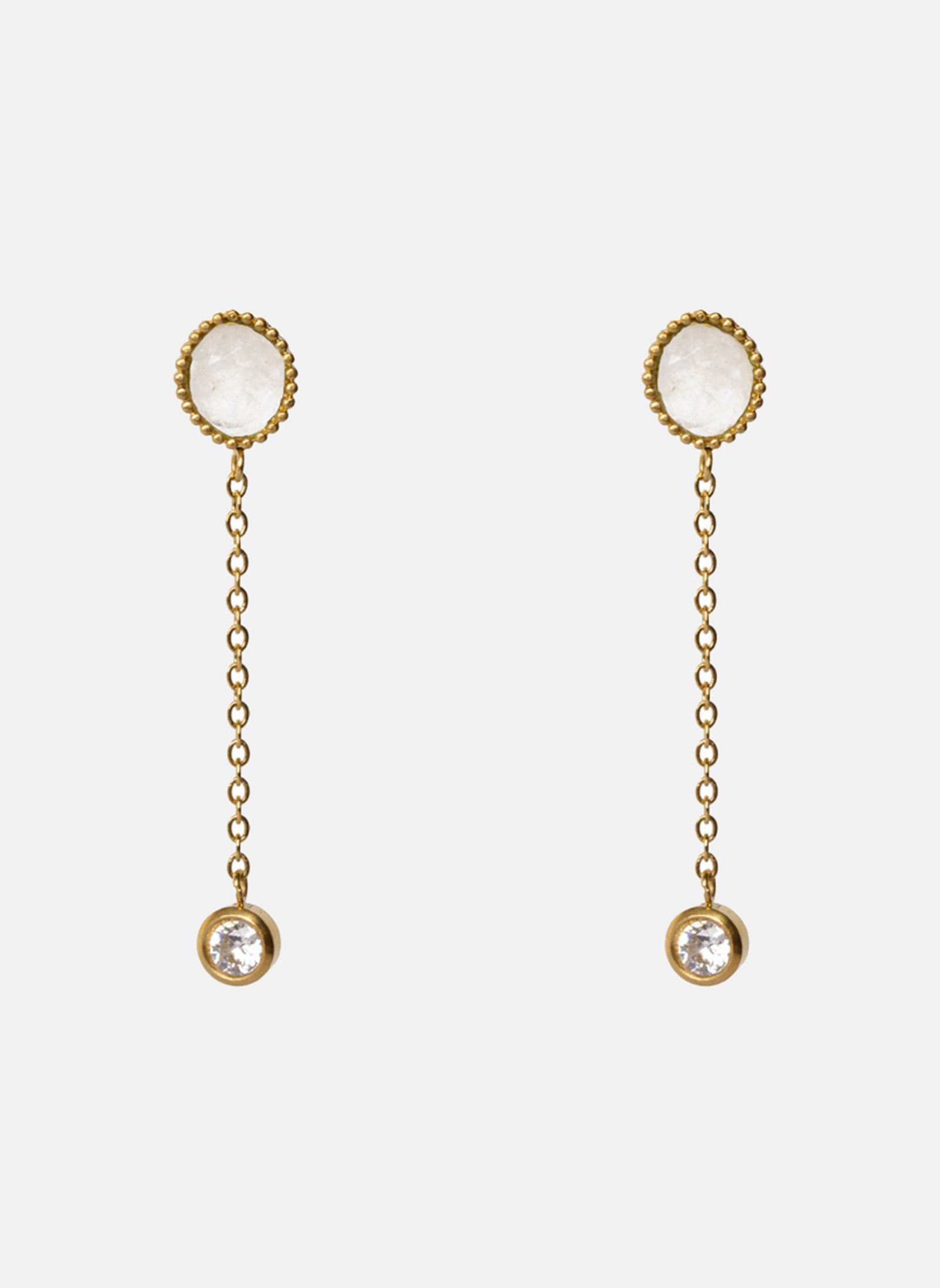 Boucles d'oreilles pendantes Clio