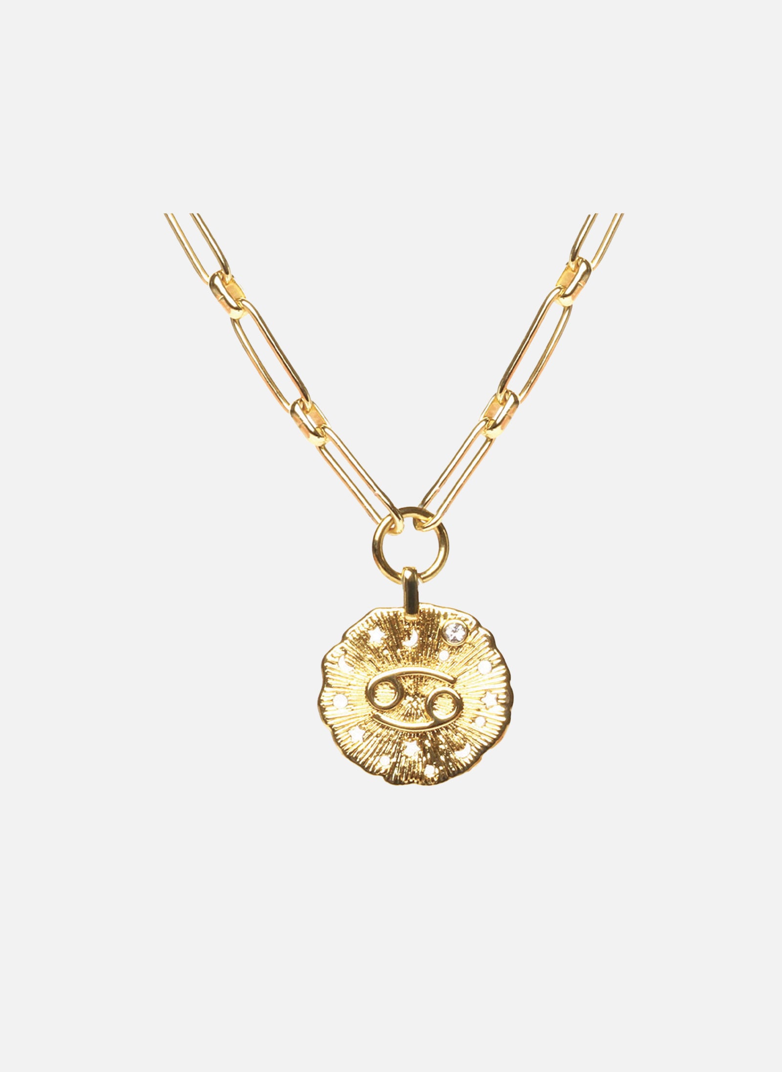 Collier chaîne Cancer