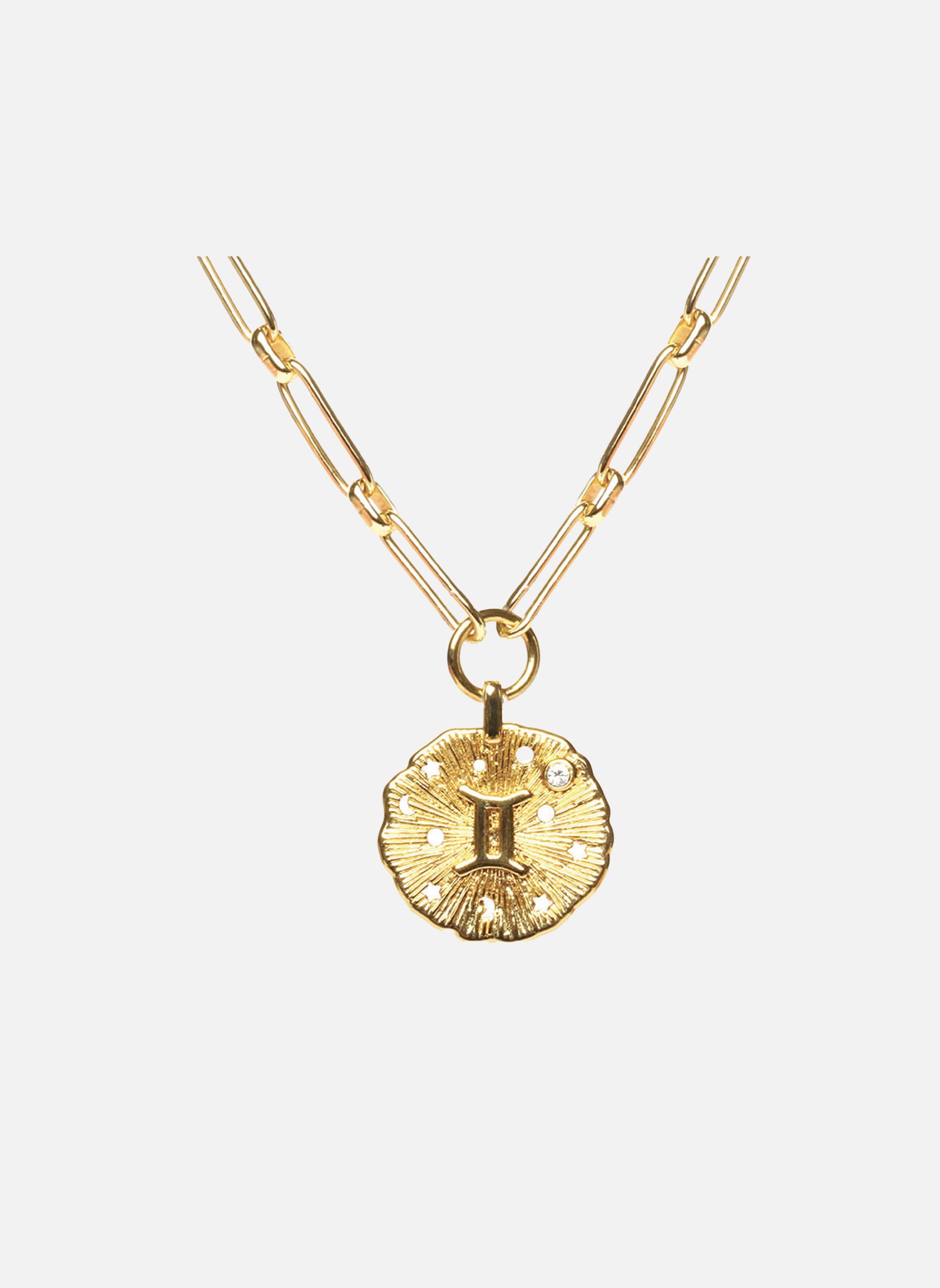 Collier chaîne Gémeaux