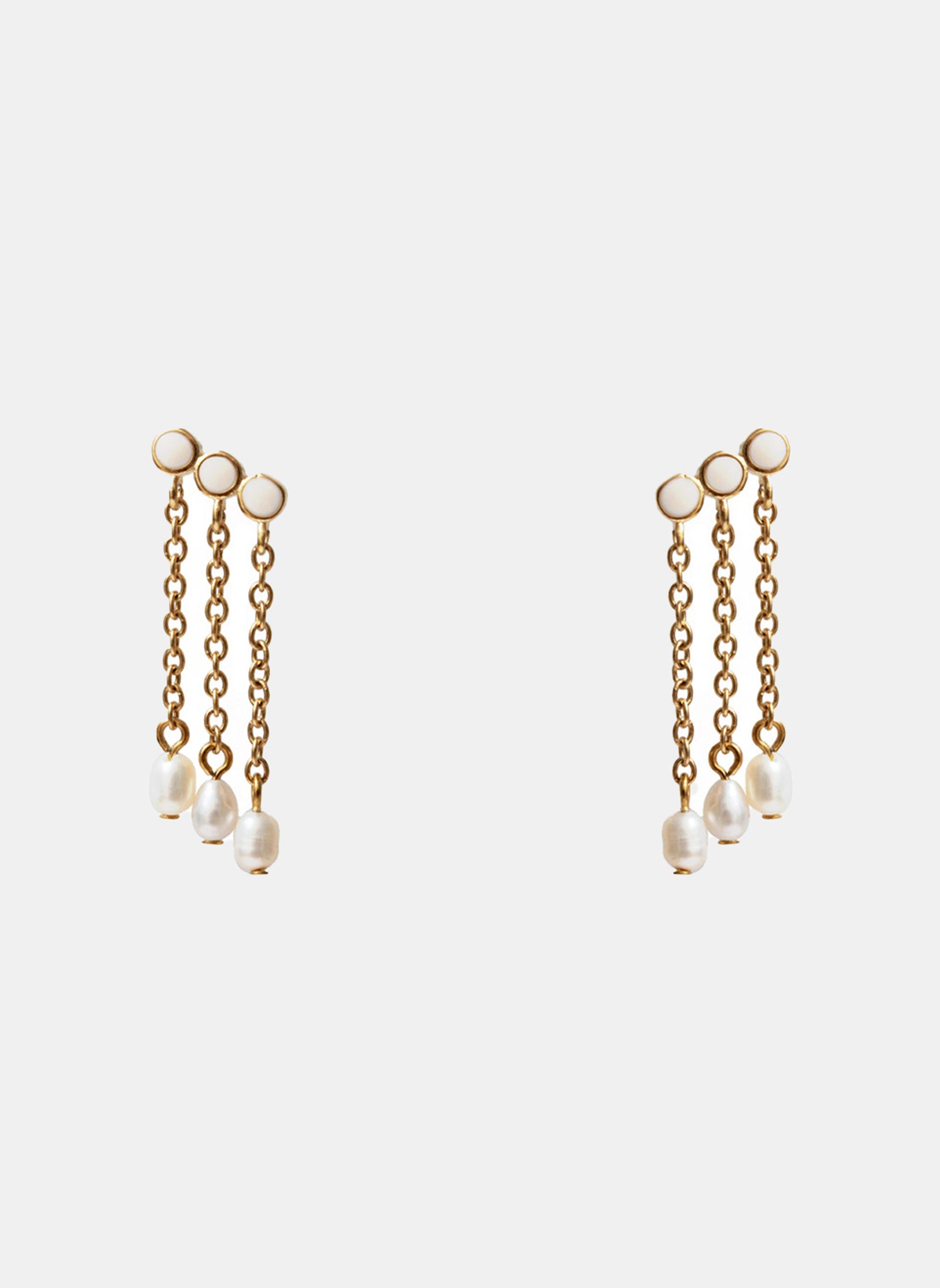 Boucles d'oreilles pendantes Nolia