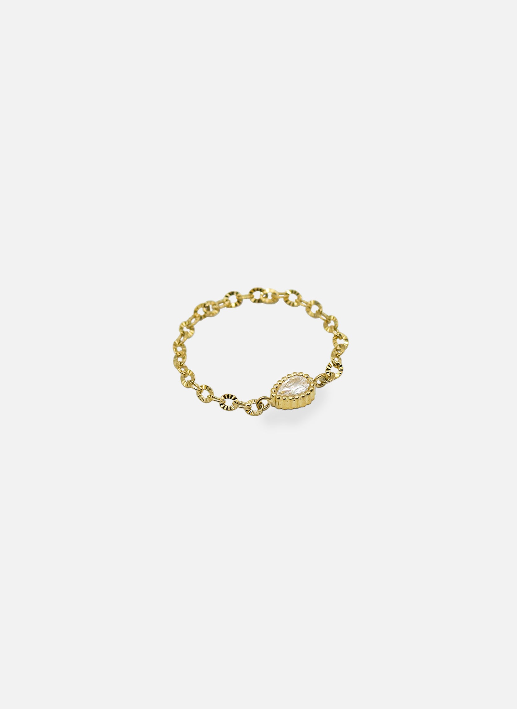 Bague chaîne Daya Goutte Étoilée - Wholesale