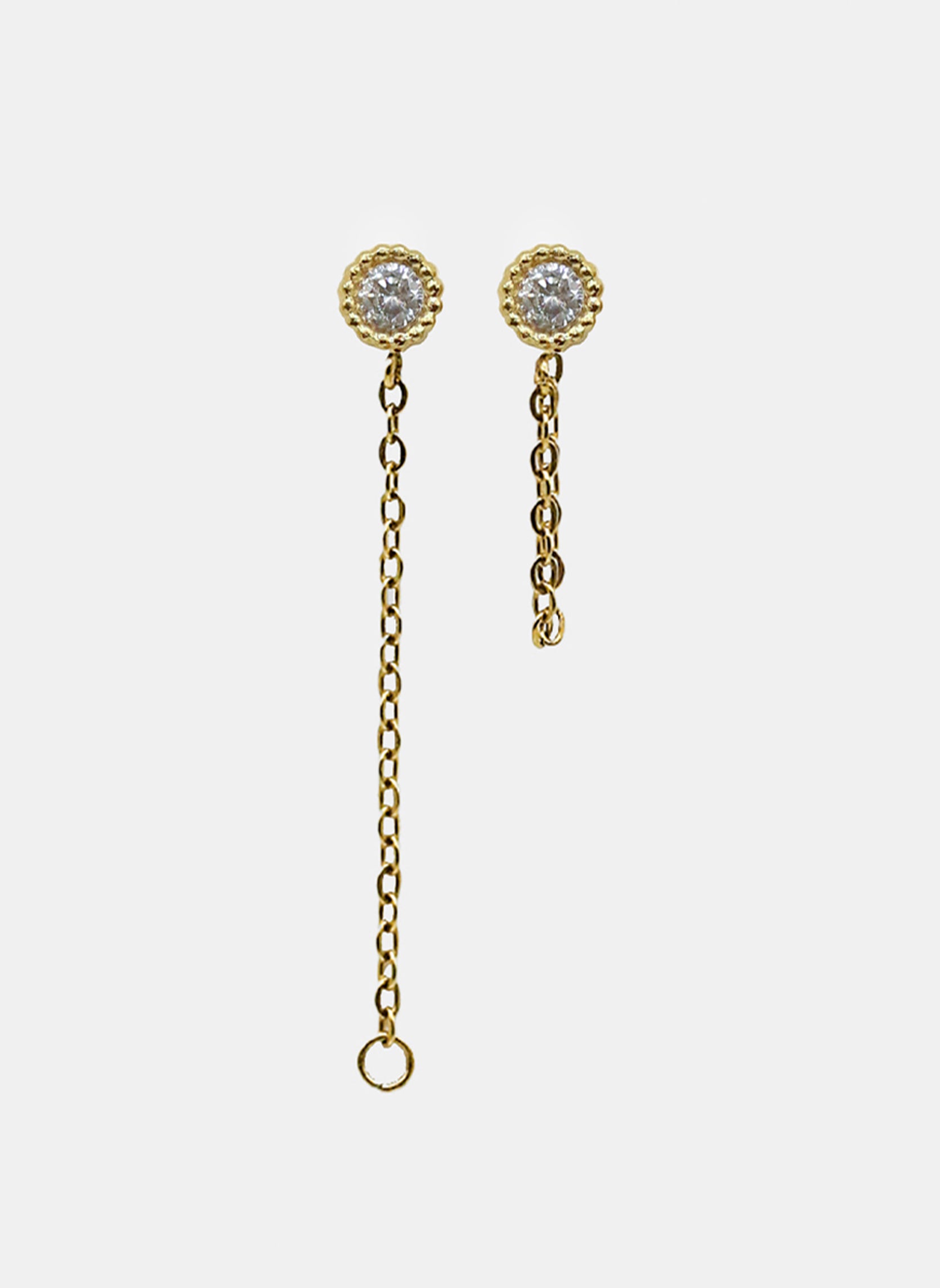 Puces d'oreilles Bala Rond Étoilée - Wholesale