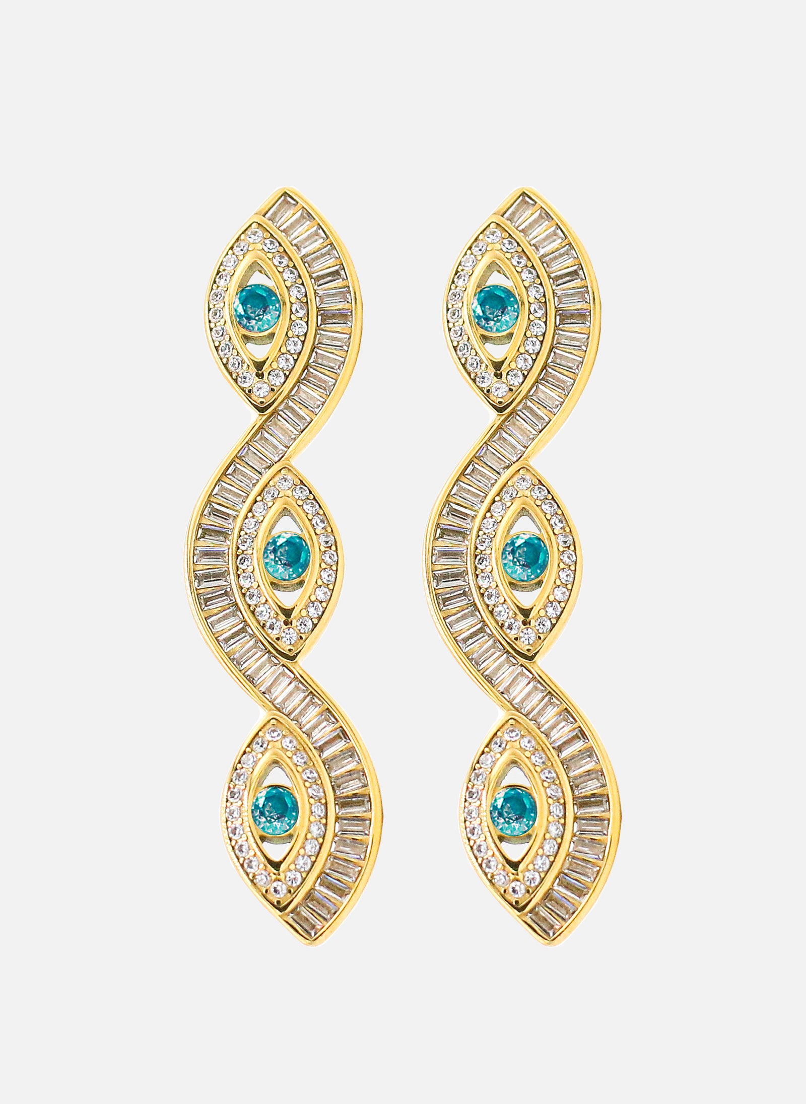 Boucles d'oreilles pendantes Hathor
