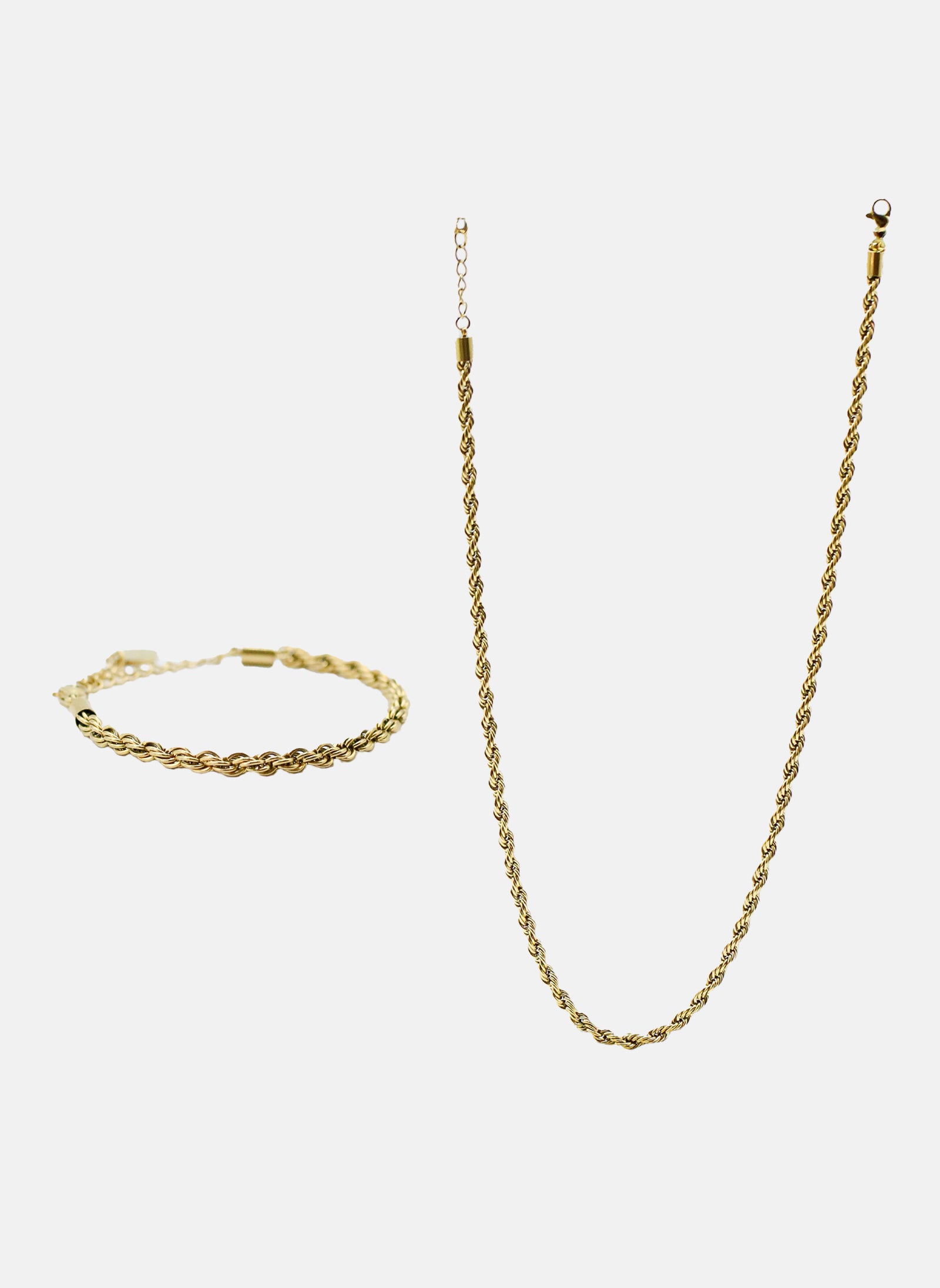 Apus - Collier + bracelet /or